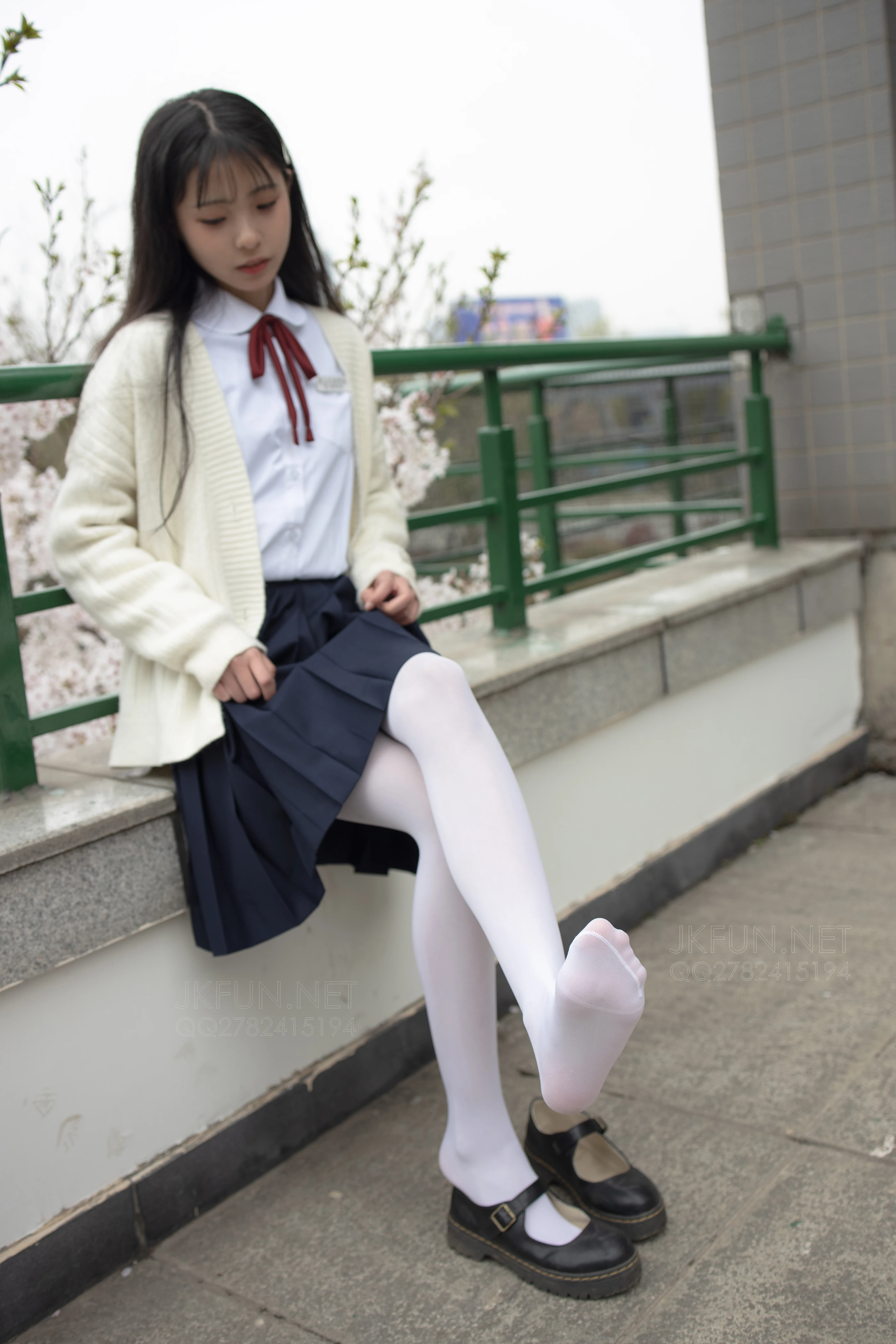 森萝财团 [JKFUN-001] 甜米 纯纯的白丝学妹 [127P 1V]插图8